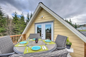 Charming Port Angeles Studio with Deck and Views!